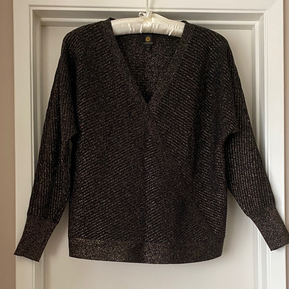 Metallic Sparkle Sweater